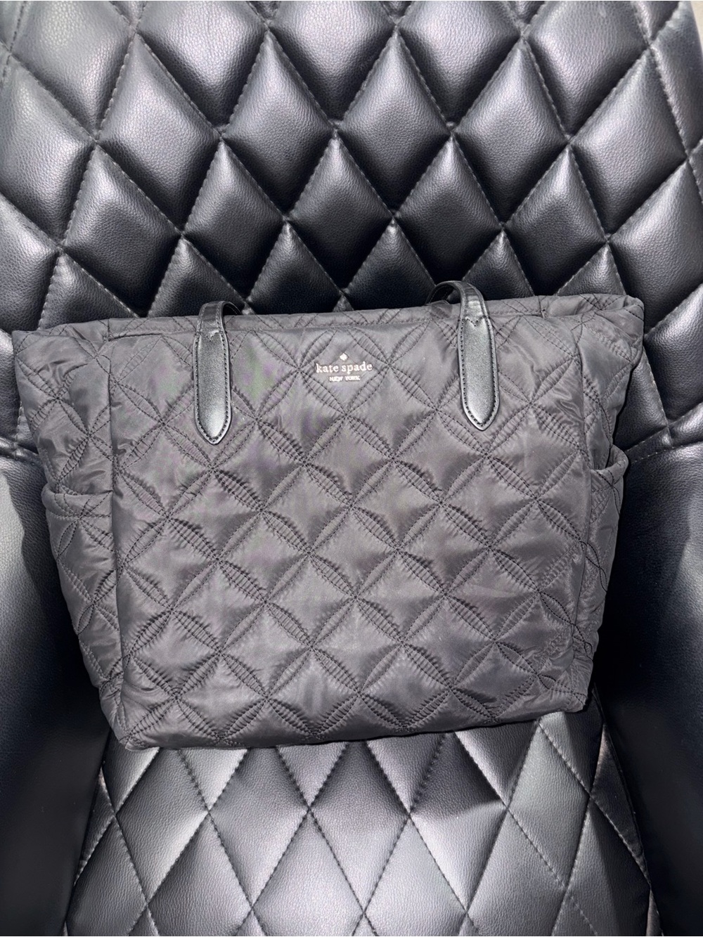 Kate Spade Quilted Tote Bag